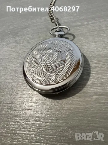 Джобен часовник Sekonda USSR с птица, снимка 3 - Джобни - 56235899
