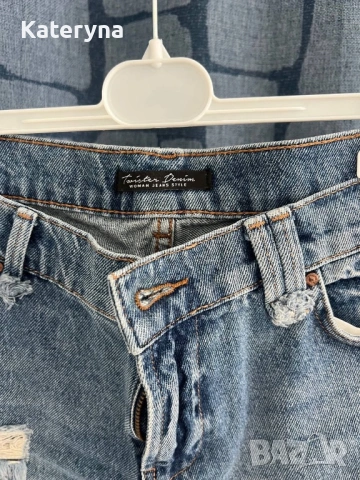 дънкови шорти, снимка 2 - Дънки - 54312162