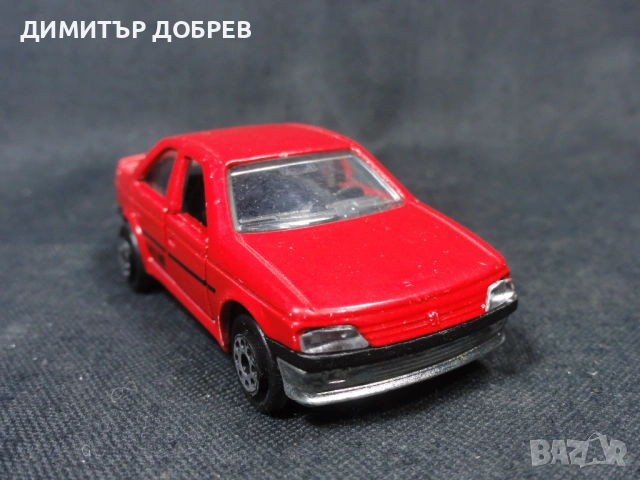 СТАРА РЕТРО МЕТАЛНА КОЛИЧКА PEUGEOT 405 MAJORETTE FRANCE, снимка 5 - Колекции - 53151641