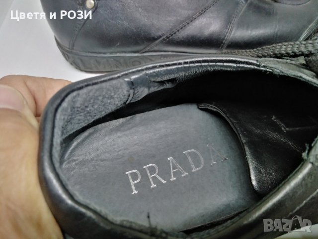 Мъжки обувки PRADA  реплика, снимка 7 - Спортно елегантни обувки - 42630427