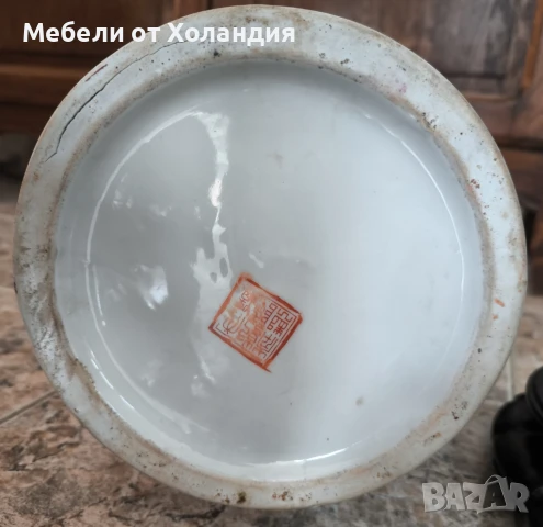 2 бр. големи старинни китайски вази, снимка 8 - Антикварни и старинни предмети - 50999691