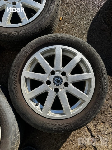 Алуминиеви джанти 5х112 16 Цола Шкода Audi Vw Skoda, снимка 2 - Гуми и джанти - 52913261