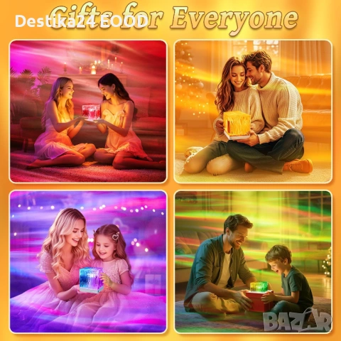 LED проектор Звездно небе с дистанционно и таймер, снимка 5 - Лед осветление - 53177785