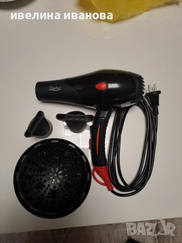 Сешоар за коса Zephyr с приставки и дифузер