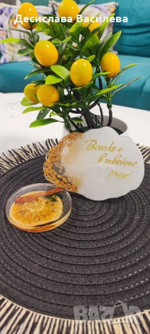 Подложки за чаши от епоксидна смола , снимка 1