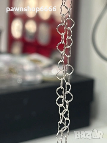 Сребърен синджир проба 925 тегло 2.50 грама , снимка 4 - Колиета, медальони, синджири - 53188657