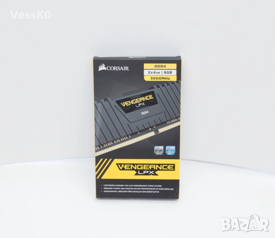Corsair Vengence LPX 8GB (2x4GB) DDR4 3000MHz C15 KIT, снимка 2 - RAM памет - 51858408