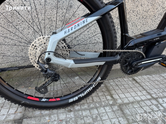 Haibike HardNine 9 29'' E-MTB/Bosch CX/Shimano Deore 1x11/RockShox 35, снимка 7 - Велосипеди - 52914237