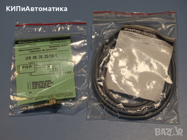 Индуктивен датчик Baumer Electric IFR 08.26.35/S8/L inductive sensor
