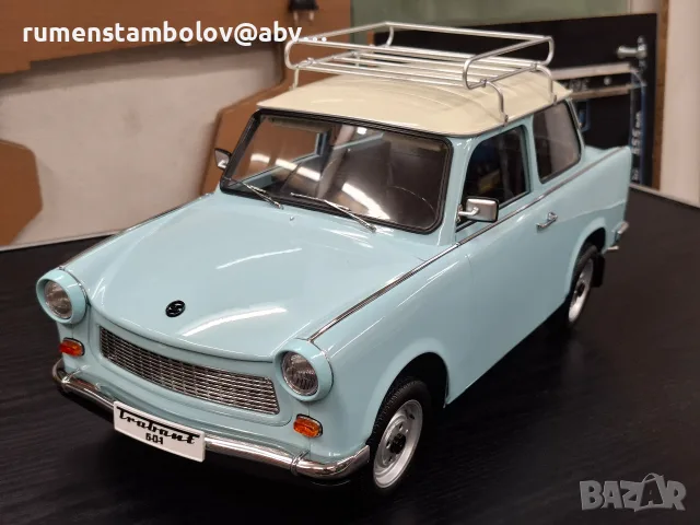 Trabant 601 + каравана Würdig 301 – 1:8