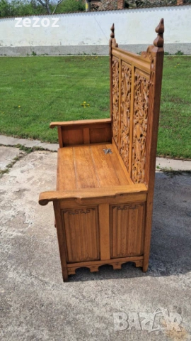 Пейка с ракла Готика, снимка 6 - Дивани и мека мебел - 54261875