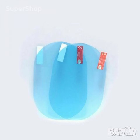 2в1 Защитно фолио за огледала огледало против дъжд и отблясъци кола, снимка 2 - Аксесоари и консумативи - 39288081