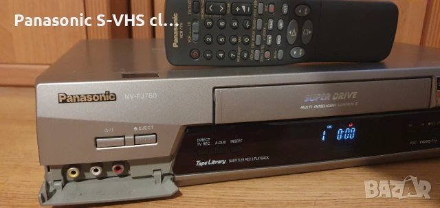 Panasonic NV-FJ760 VHS Hi-fi stereo recorder, снимка 2 - Плейъри, домашно кино, прожектори - 53065167