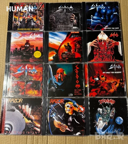 Sodom - Tankard - Razor 