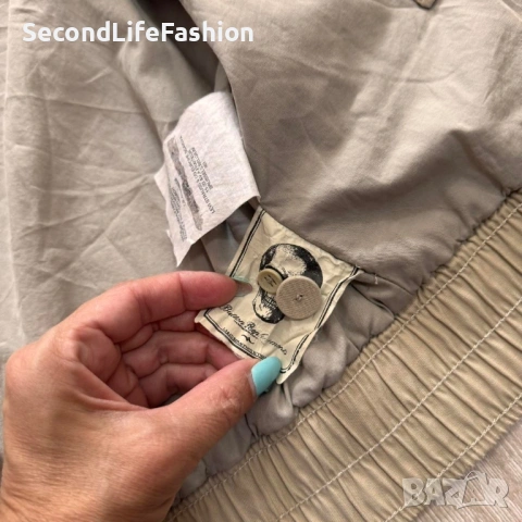 Винтидж дамско бомбър яке Levi Strauss & Co, размер L бежово Levi's, снимка 6 - Якета - 53349542