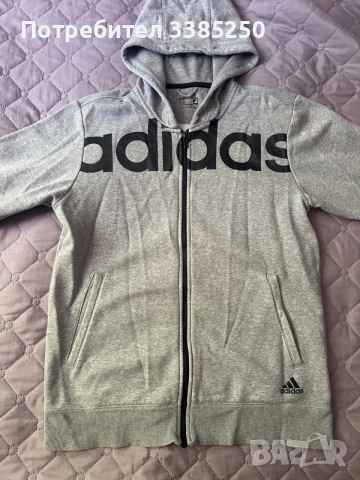  Adidas Essentials, снимка 3 - Суичъри - 56358018