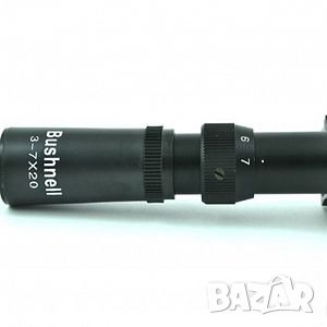 оптика bushnell 3-7x20 прицел бързомер, снимка 3 - Оборудване и аксесоари за оръжия - 39452266