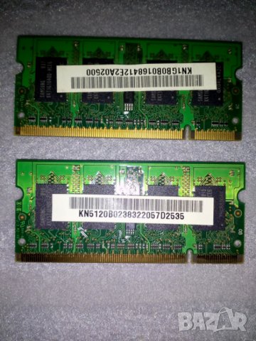 1,5GB RAM (1GB + 512MB) SAMSUNG 1.5GB, снимка 2 - RAM памет - 31321514