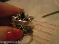 Сребърен пръстен цвете, снимка 2