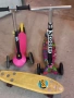 2бр-Детски тротинетки +пениборд , снимка 1