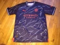 Манчестър Сити футболна тениска маркова на Пума №9 Ерлинг Холанд размер ХЛ юноши към С като нова, снимка 2