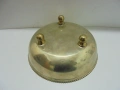 № 8464 Винтидж бронзова купичка на крачета, снимка 4