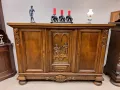 Комод, скрин, бюфет, шкаф с дърворезба , снимка 1