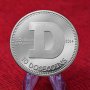 10 Dogecoins / 10 Догекойна Монета ( DOGE ) - Silver, снимка 1