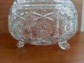 Кристална купа с капак, снимка 6