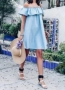 Лятна Дънкова Рокля, снимка 1