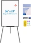 Преносима дъска VIZ-PRO Magnetic Whiteboard Easel Black, 90 x 60 cm, снимка 1