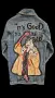 Дамско дънково яке размер XS/S , снимка 3