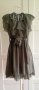 TFNC London Нова рокля без ръкав с ефектно деколте и волани, снимка 1