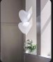 Балони -бяло сърце- 10бр, снимка 3
