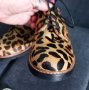 Ангилийски обувки от естествена кожа с косъм / "Office London"® , снимка 5