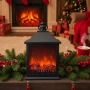 LED Декоративен фенер-камина – Реалистичен пламък за Коледа и зимен уют, снимка 2