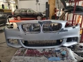 Предна Броня със Решетки за BMW Series 5 M-sport F10/F11 2009--2016 г., снимка 8