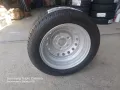 Нова гума с джанта за ремарке, платформа 195/50R13C, снимка 7