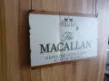 Метална табела Macallan шотландско уиски Single malt реклама, снимка 2