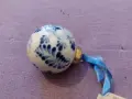 Коледна топка ръчно рисувана  нова Холандия порцелан глазура Delft Blue, снимка 1