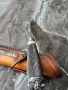 ЛОВЕН Нож от Дамаска стомана , снимка 8