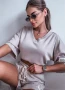 Дамски летен комплект / блуза + шорти, снимка 5