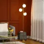HOMCOM Ретро Дизайн Подова лампа с 3 абажура, снимка 8