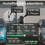11kW зарядна станция, 3-фазна, WiFi, Type 2, 6м кабел, 2х RFID карти за достъп, LEISHENG ENERGY, снимка 4