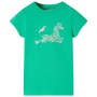 Детска тениска, зелена, 116（SKU:11061