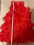 Красива червена детска рокля за 6-7г. принцеса, снимка 4