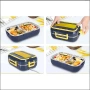 Кутия за затопляне на обяд за 12 или 220V INOX, снимка 4