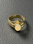 Златен пръстен Ахат чисто нов Gold 14K 585 prasten zlaten , снимка 5