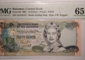 PMG 65 - Бахами ,1/2 долар ,2001 г., снимка 3