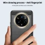 Realme 14 Pro+ 5G Удароустойчив MOFI Carbon Fiber Калъф и Протектор, снимка 5